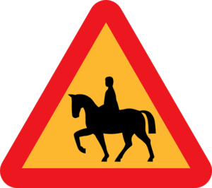 Horse Safety Sign