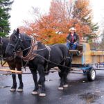 wagon rides in the Pocono Mountains