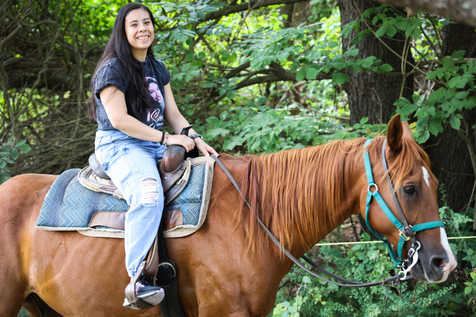 Poconos Horseback Trail Riding Mountain Creek Stables